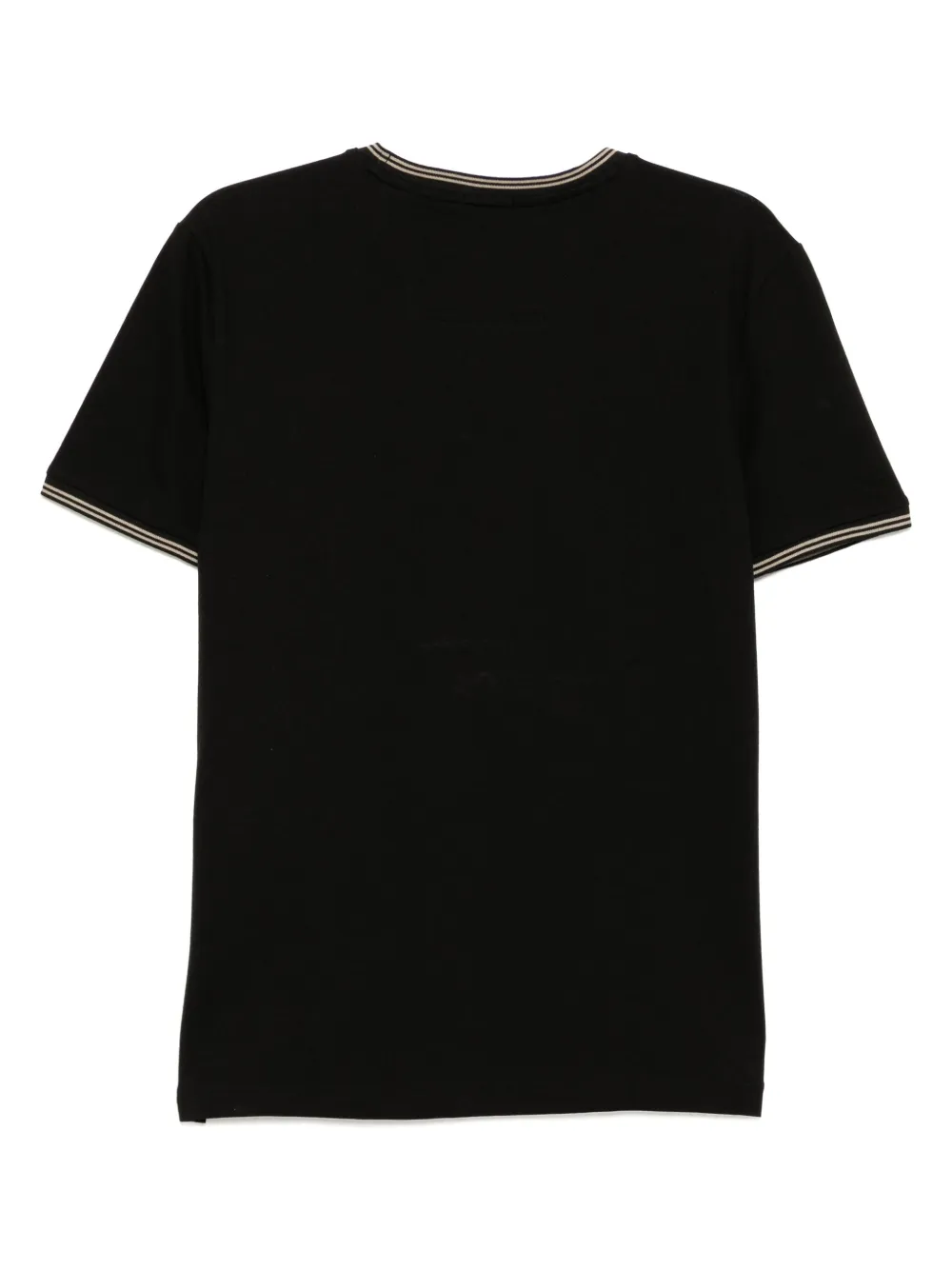 BOSS T-shirt met logoprint - Zwart