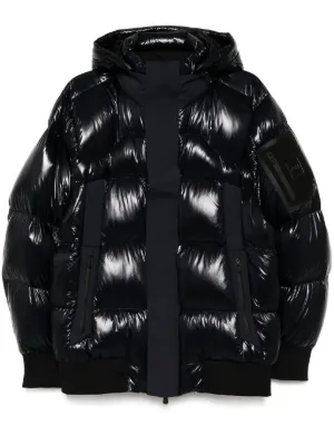 Fumito Ganryu Oversized Quilted Jacket | Black | FARFETCH