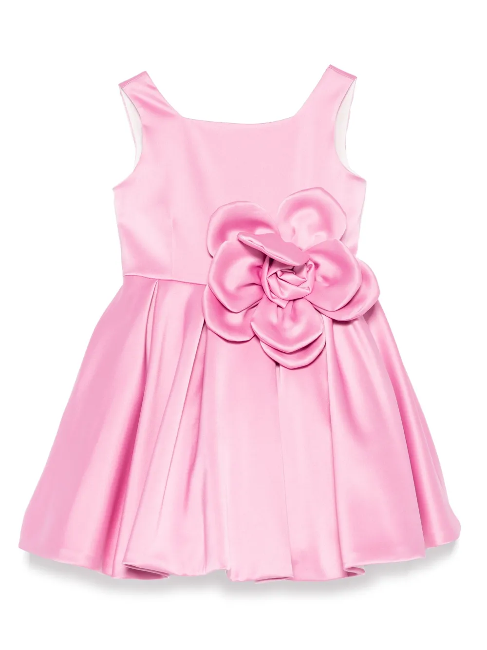 Colorichiari Jurk met bloe patch Roze