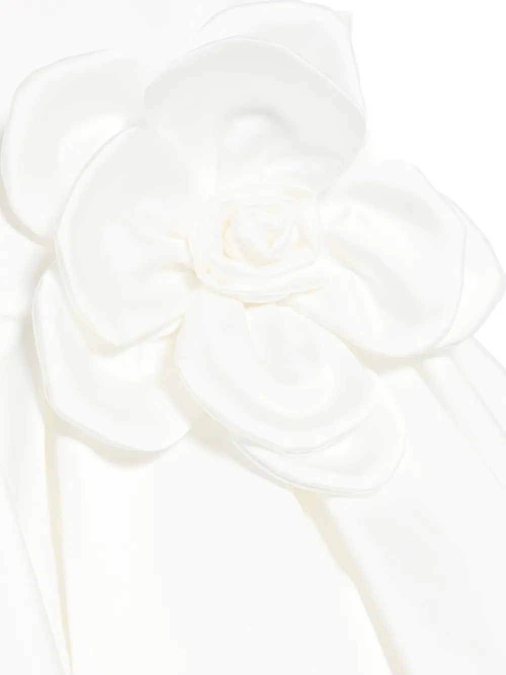 Colorichiari Jurk met bloemenpatch Wit