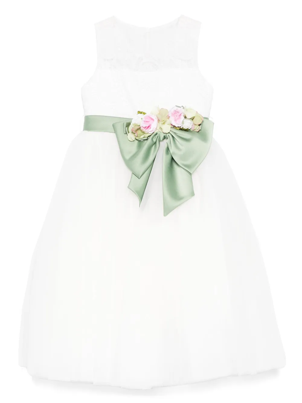 Colorichiari Shiftjurk met strikdetail Wit