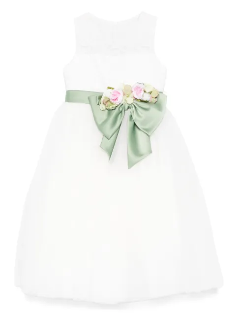 Colorichiari oversize bow-detail dress