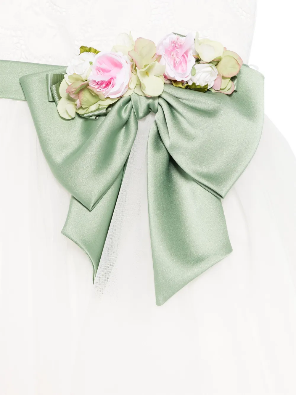 Colorichiari Shiftjurk met strikdetail Wit