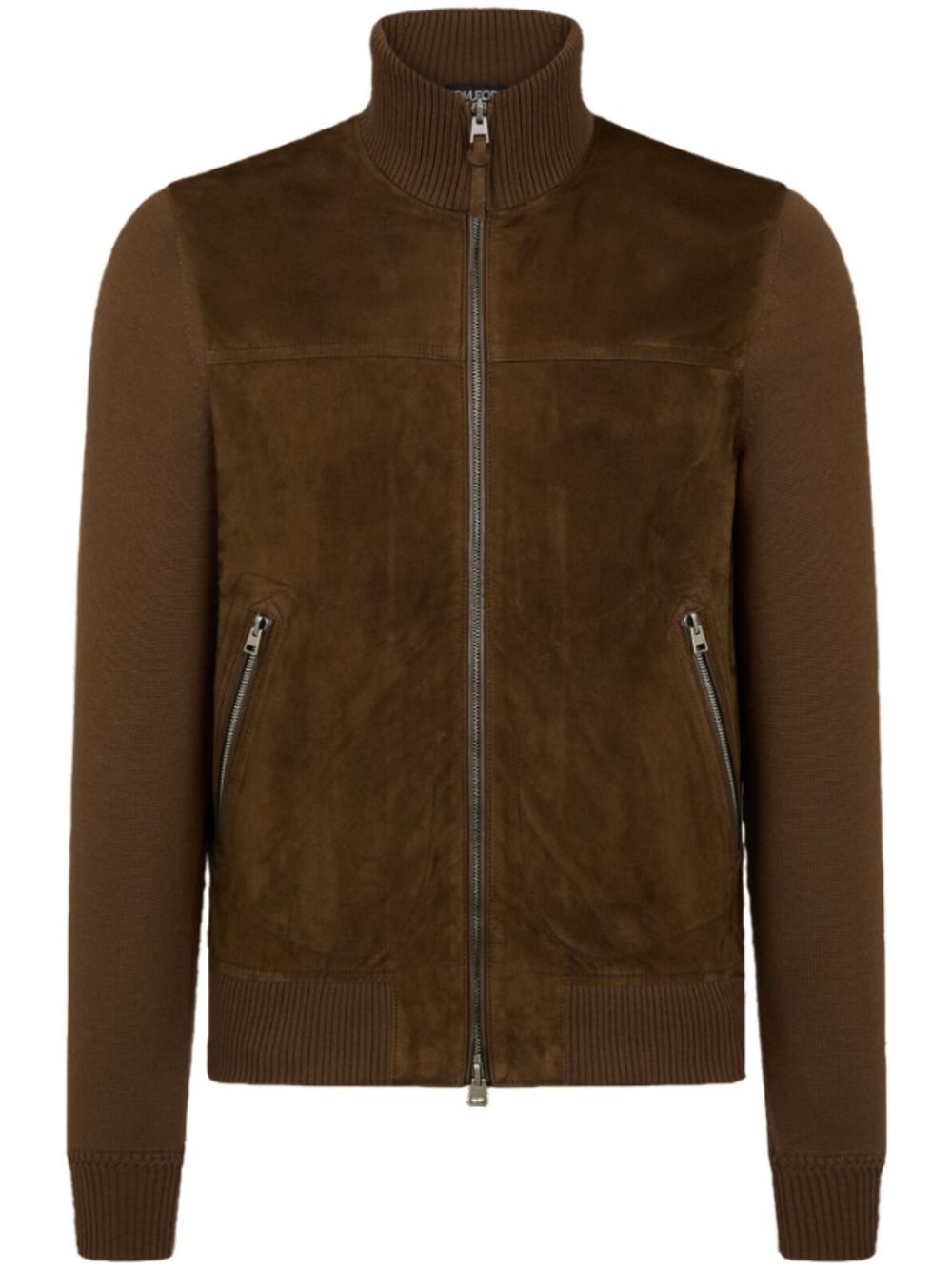 TOM FORD suede jacket Bruin