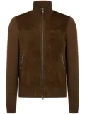 TOM FORD suede jacket - Brown