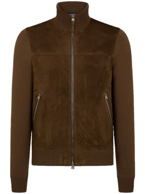 TOM FORD chamarra de gamuza
