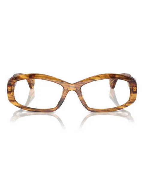 Alain Mikli lentes con armazón geométrica