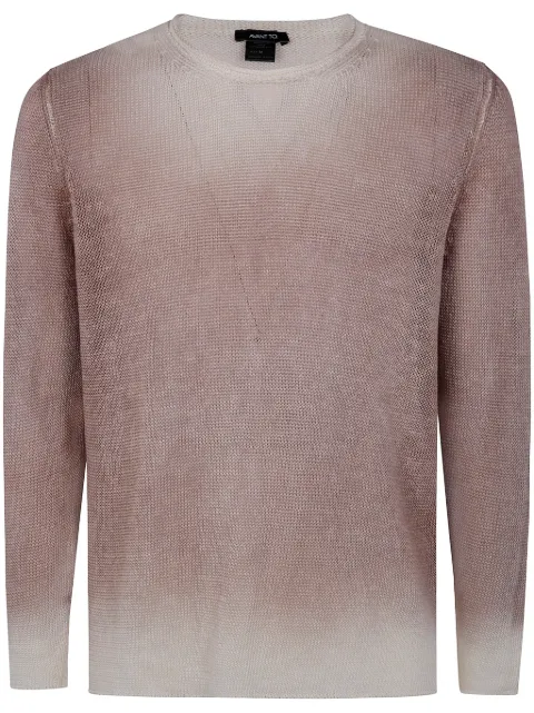 Avant Toi gradient-effect sweater 