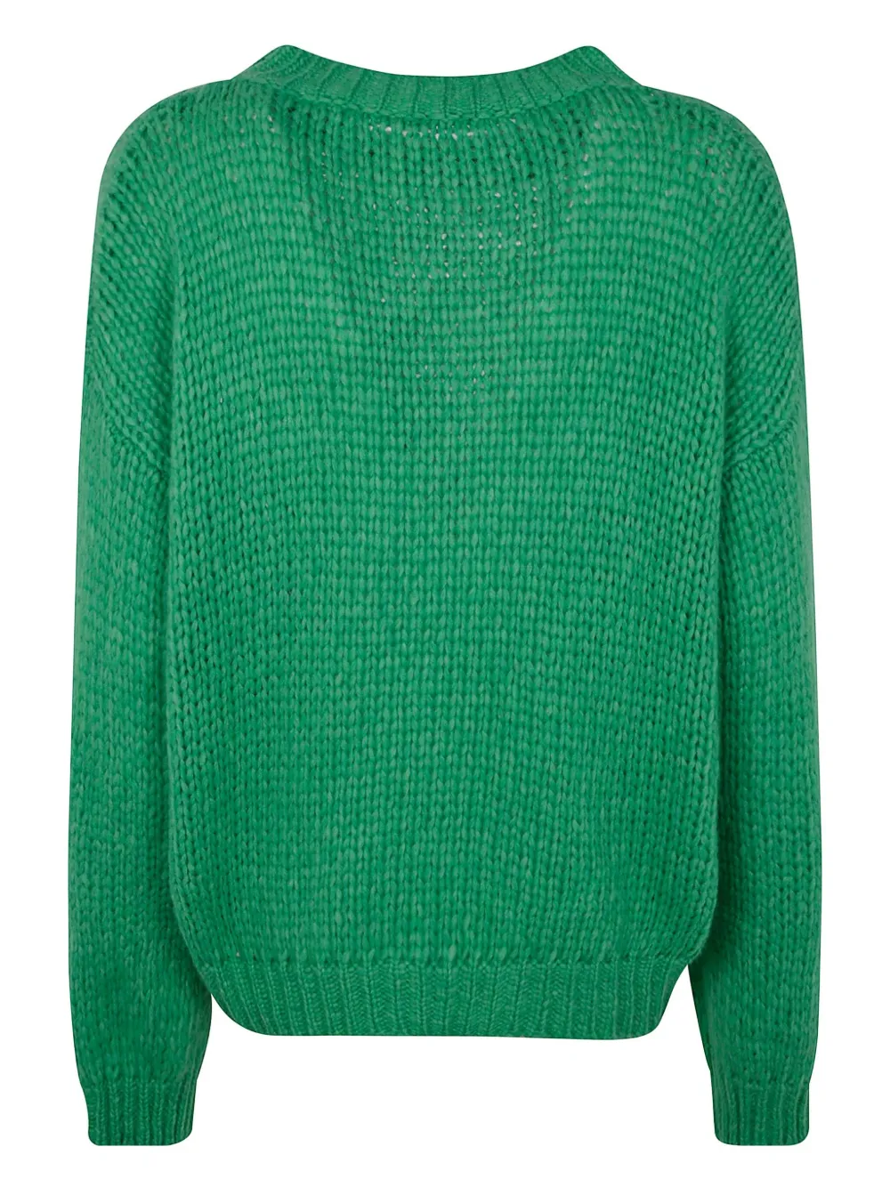 Nuur alpaca-wool sweater - Groen