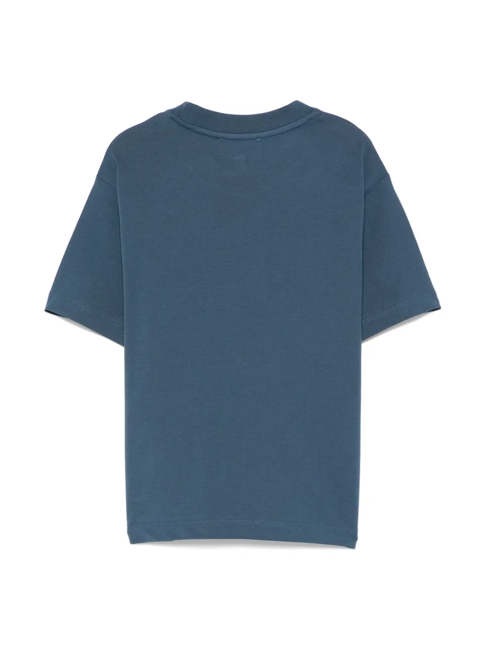 Emporio Armani Kids T-shirt met logopatch - Blauw