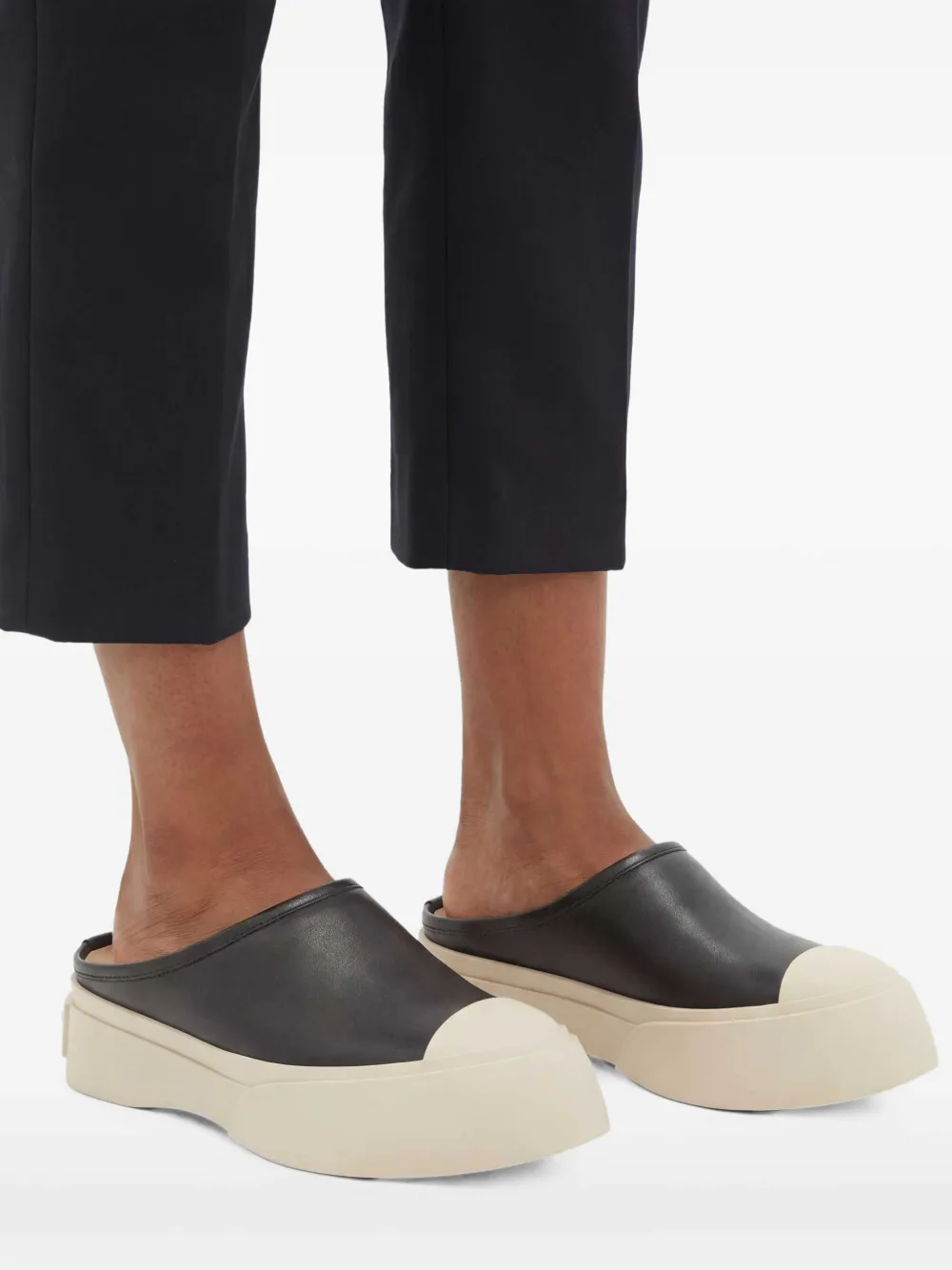  Marni Slippers Pablo - Negro 