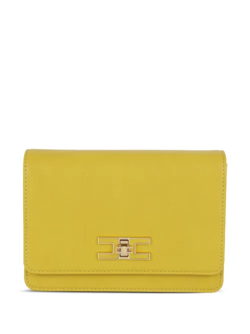 Sac porté épaule Groumette en chaîne - Elisabetta Franchi - Modalova