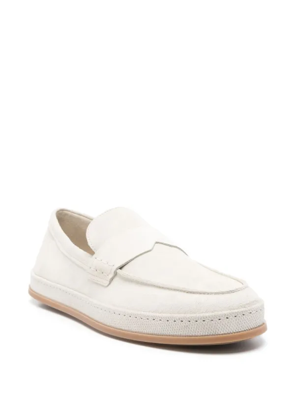 【Hogan】スエードローファー Hogan スエード ローファー | ニュートラル | FARFETCH JP