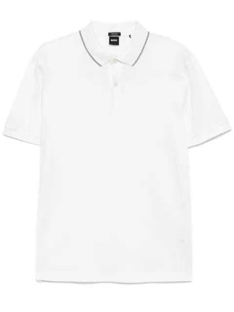 BOSS cotton polo shirt