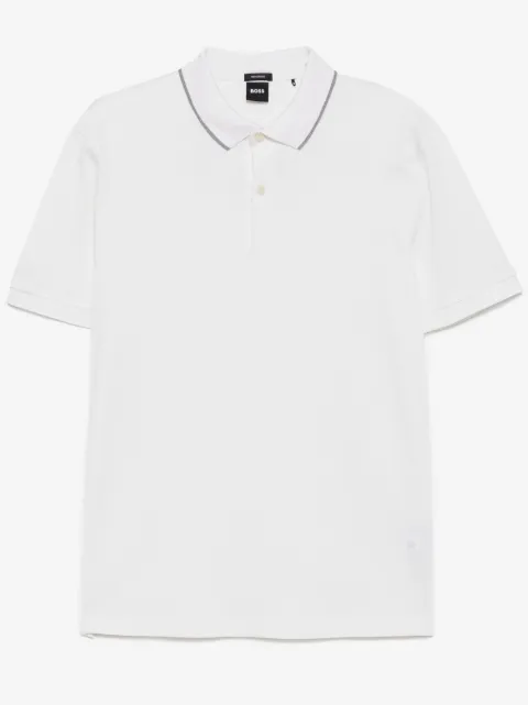 BOSS cotton polo shirt