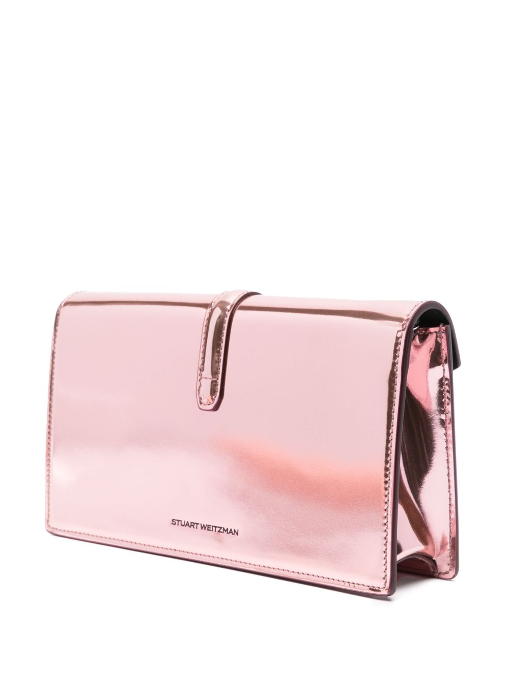 Stuart Weitzman Posh Loveletter clutch bag - Roze