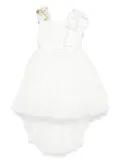 Colorichiari tulle dress - White