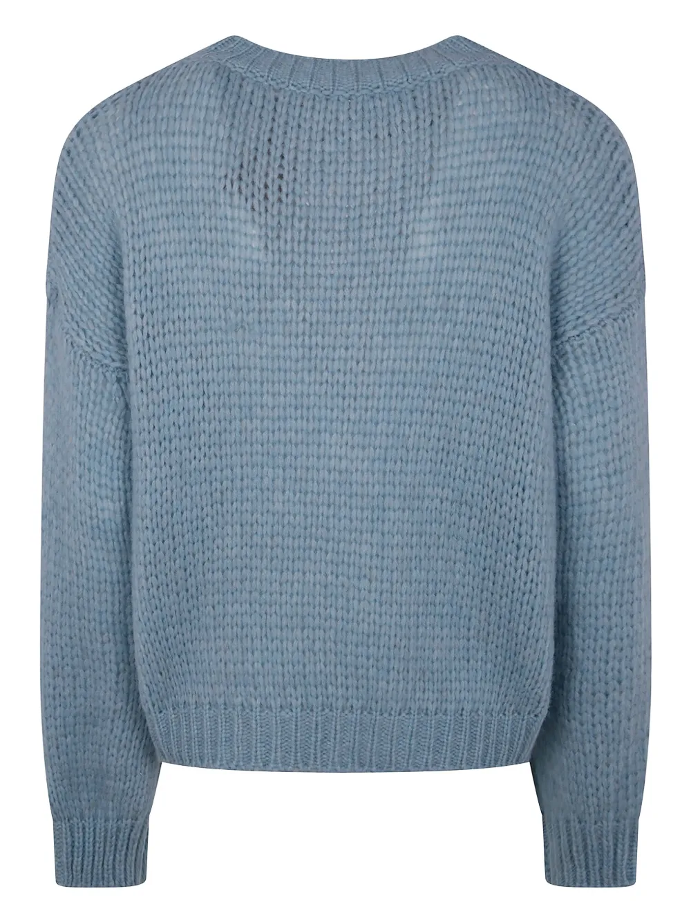 Nuur alpaca-wool sweater - Blauw