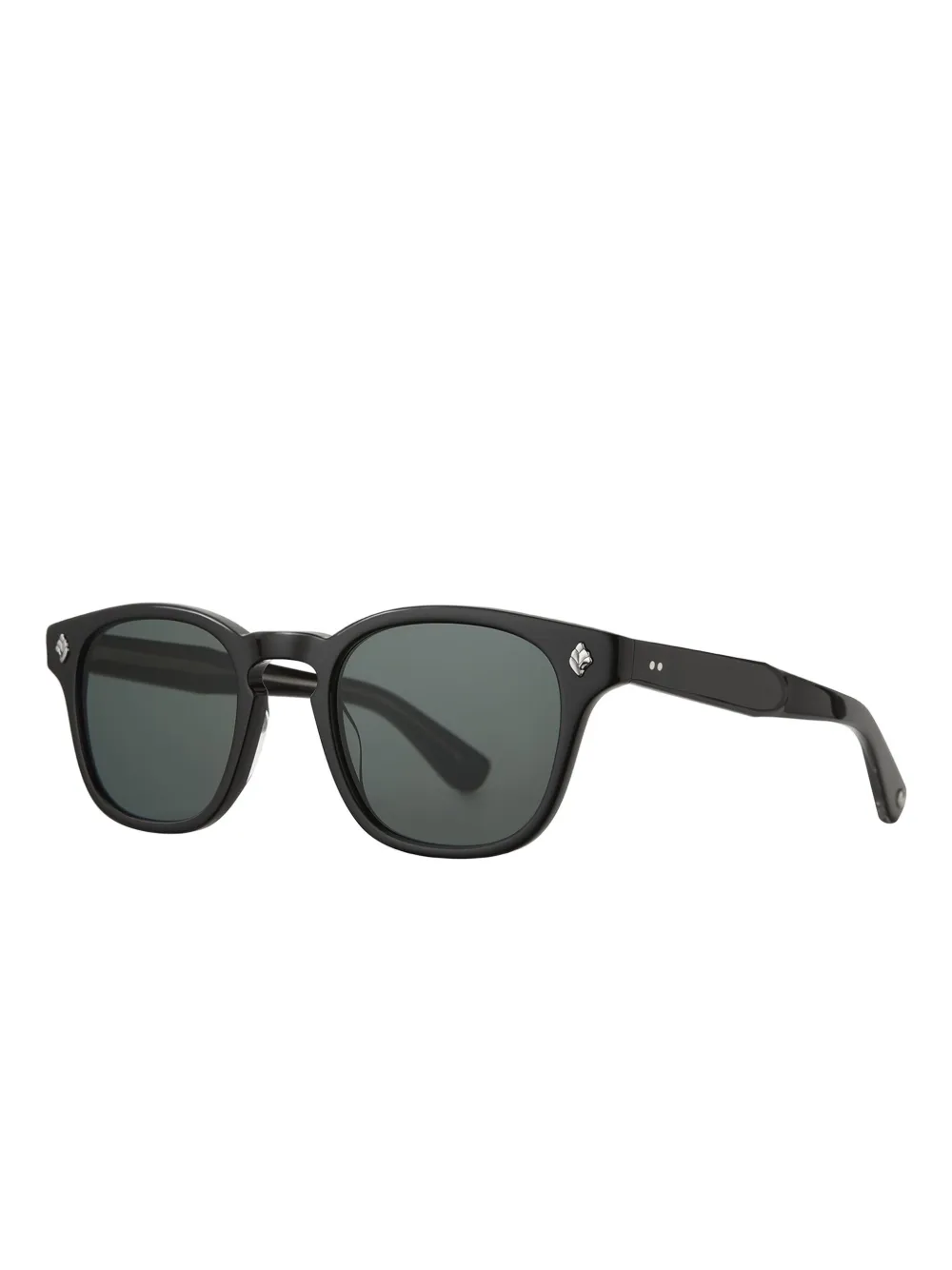 Garrett Leight Ace Sun zonnebril met vierkant montuur - Zwart