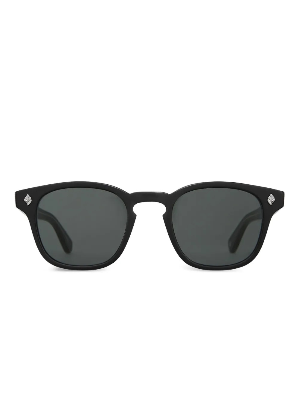 Garrett Leight Ace Sun スクエアサングラス - ブラック Garrett Leight Ace Sun スクエアサングラス - ブラック