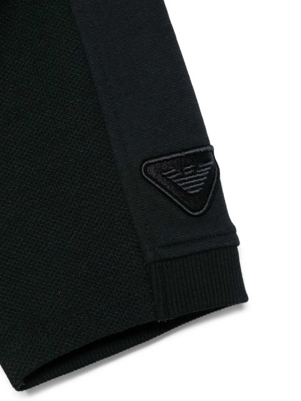 Emporio Armani Kids Shorts met geborduurd logo Wit