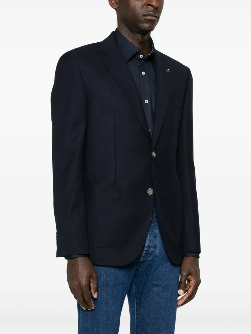 BOSS Janson blazer Blauw