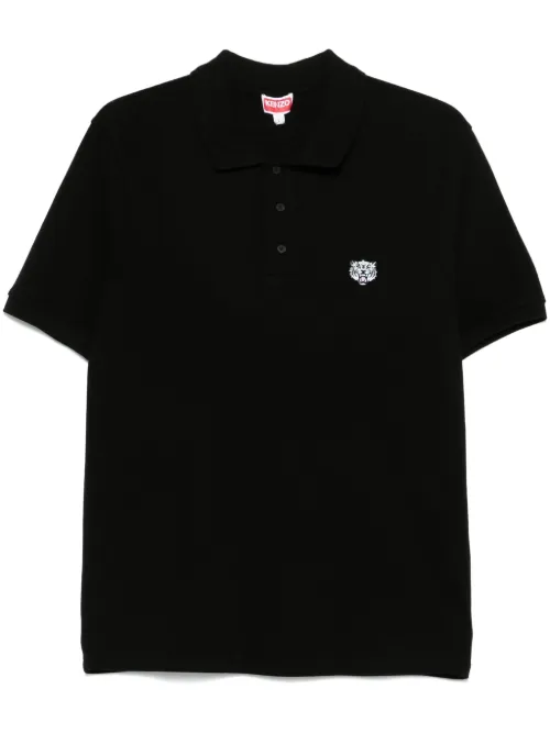 Kenzo polo Happy Tiger - Noir - Kenzo - Modalova