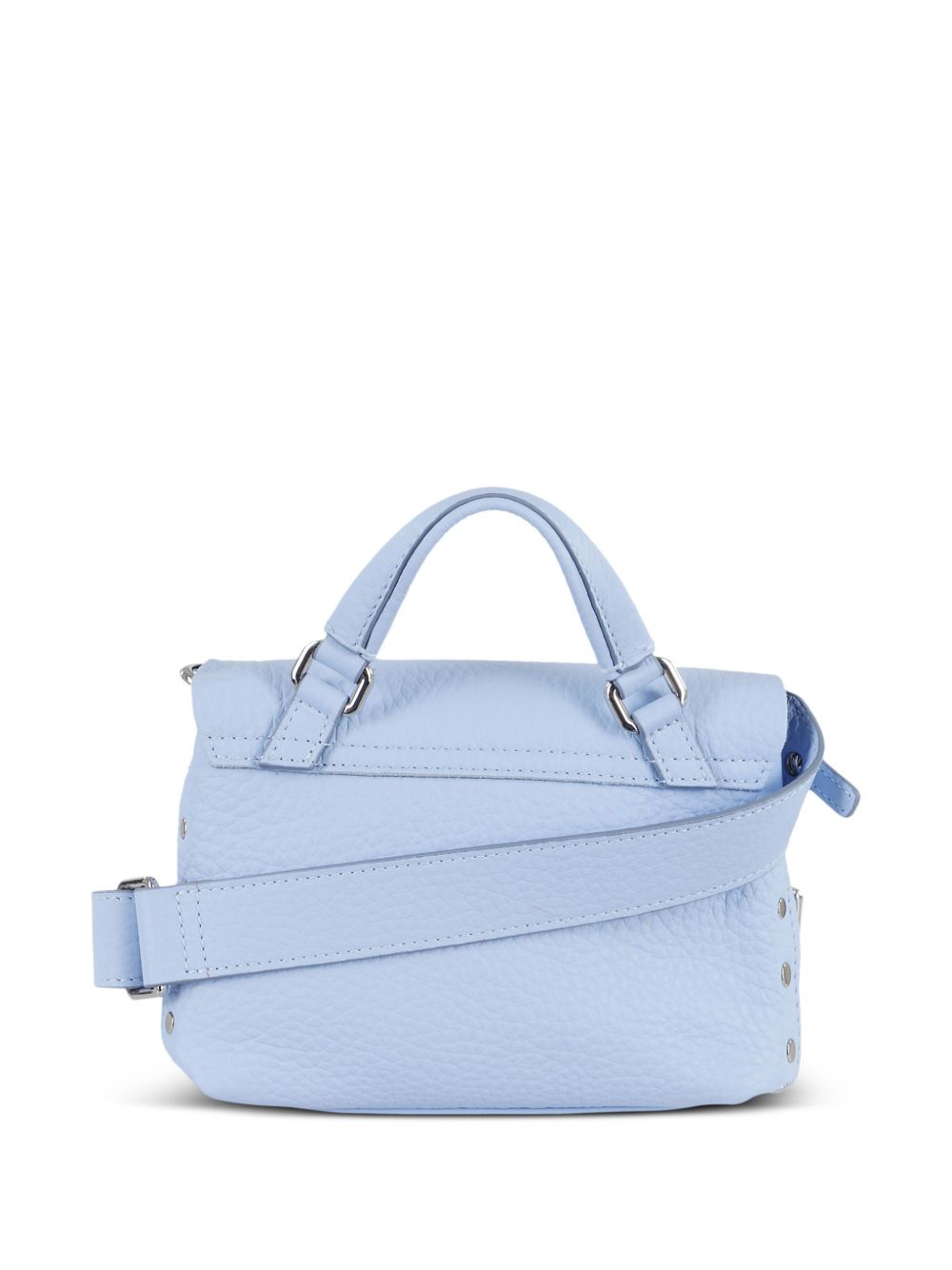 Zanellato Leren shopper - Blauw