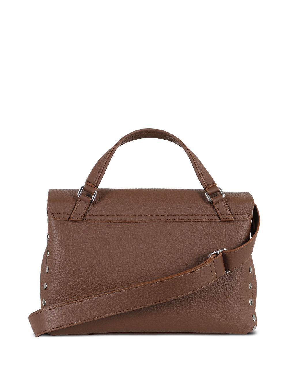 Zanellato leather tote bag - Bruin