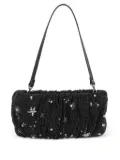 STAUD beaded tote bag - Black