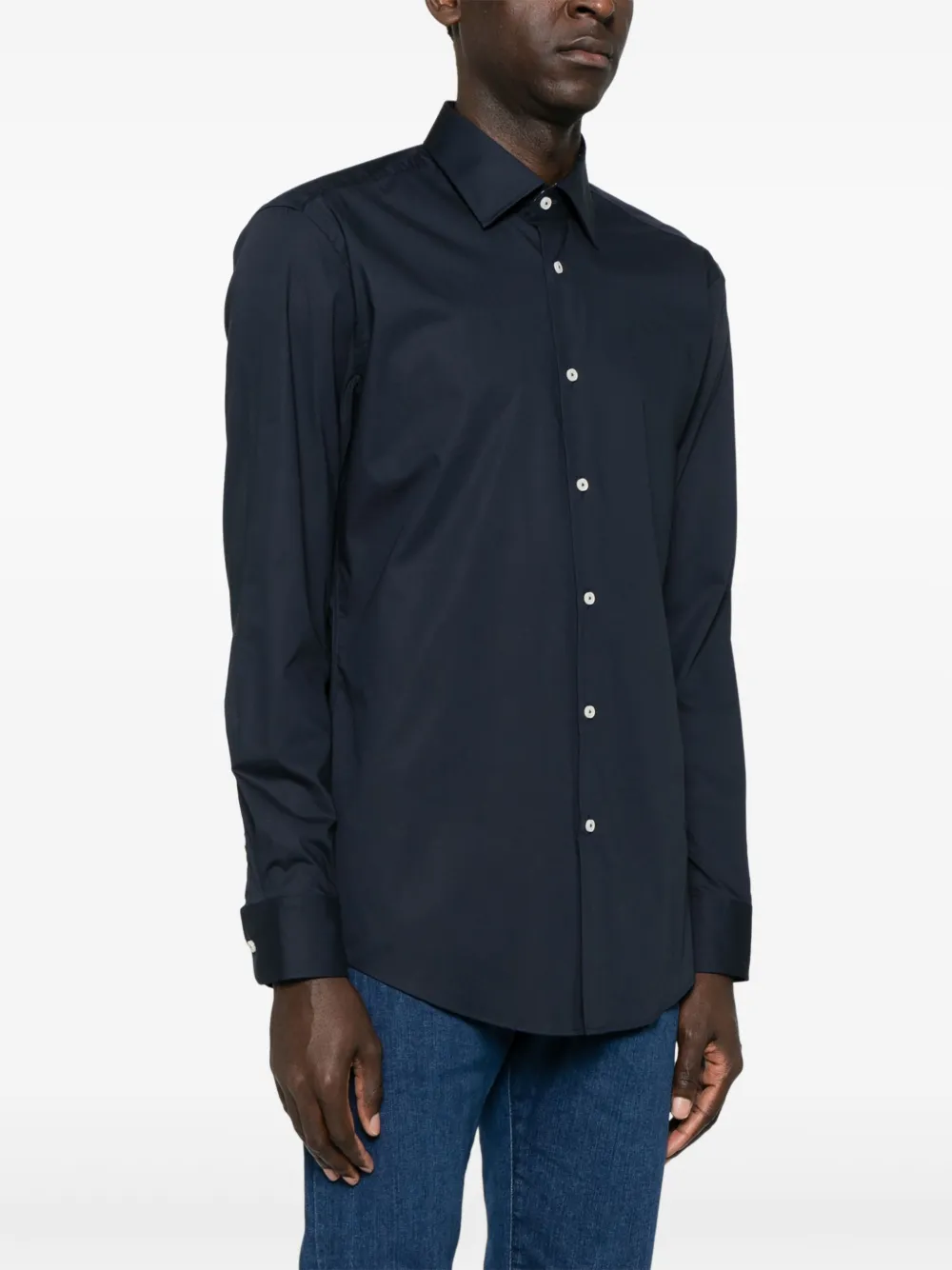 BOSS Kent T-shirt Blauw