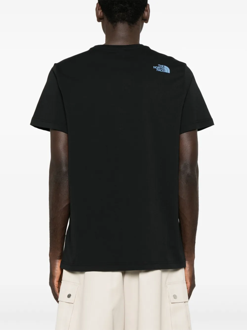 The North Face Mountain Line T-shirt Zwart