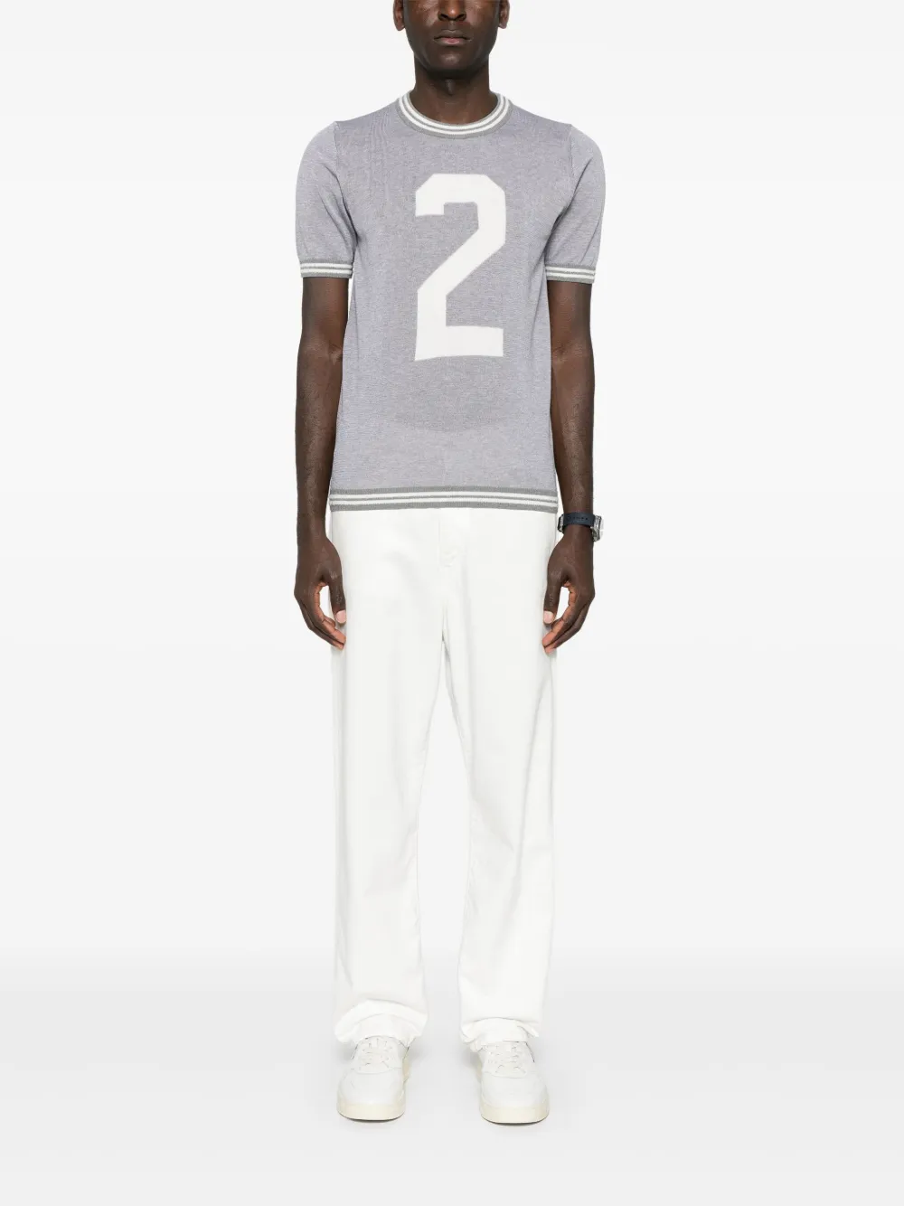 RAKKI T-Crown NM TK - Steve McQueen 1968 T-shirt - Grijs