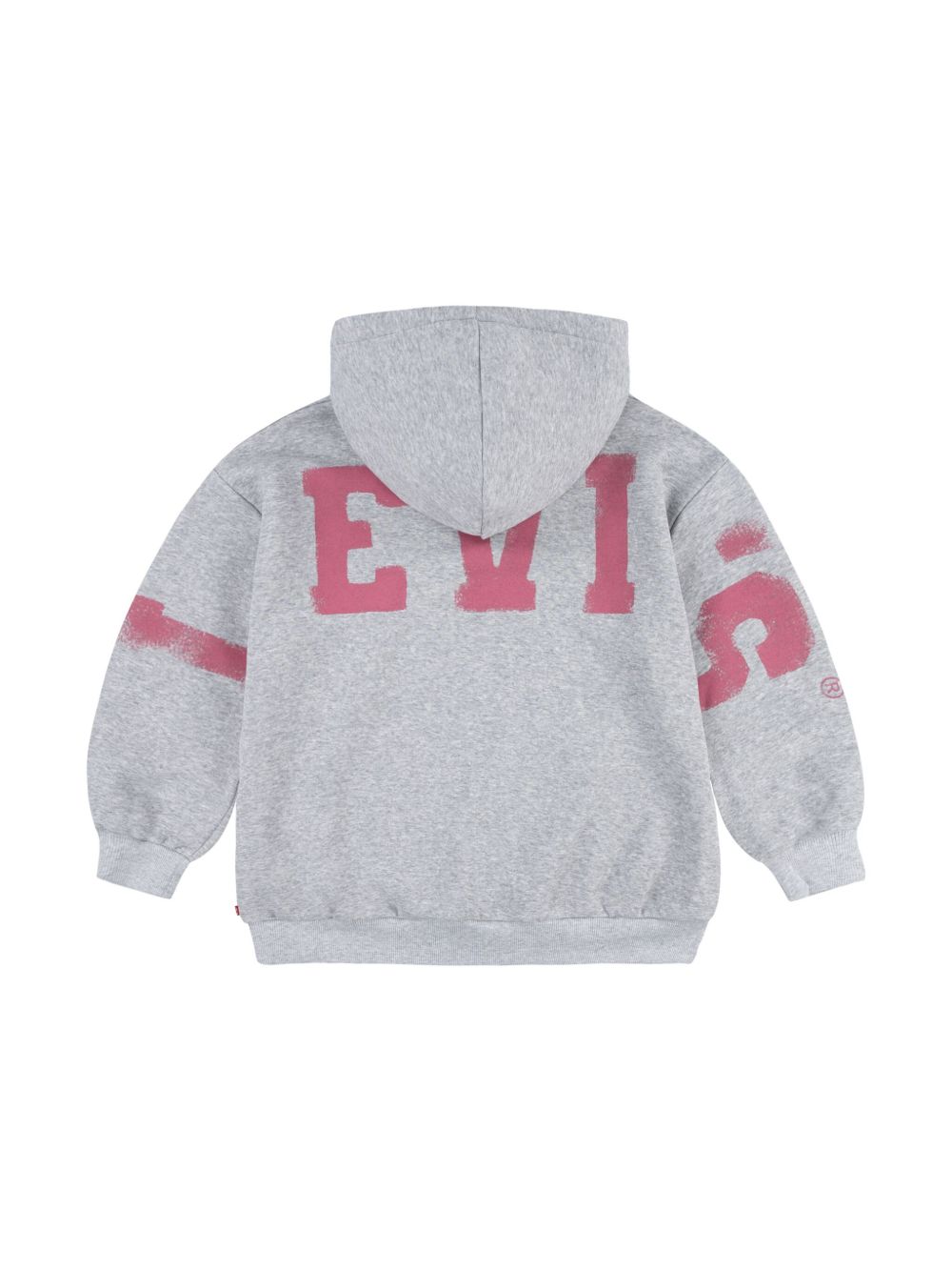 Levi's Kids Hoodie met logoprint - Grijs