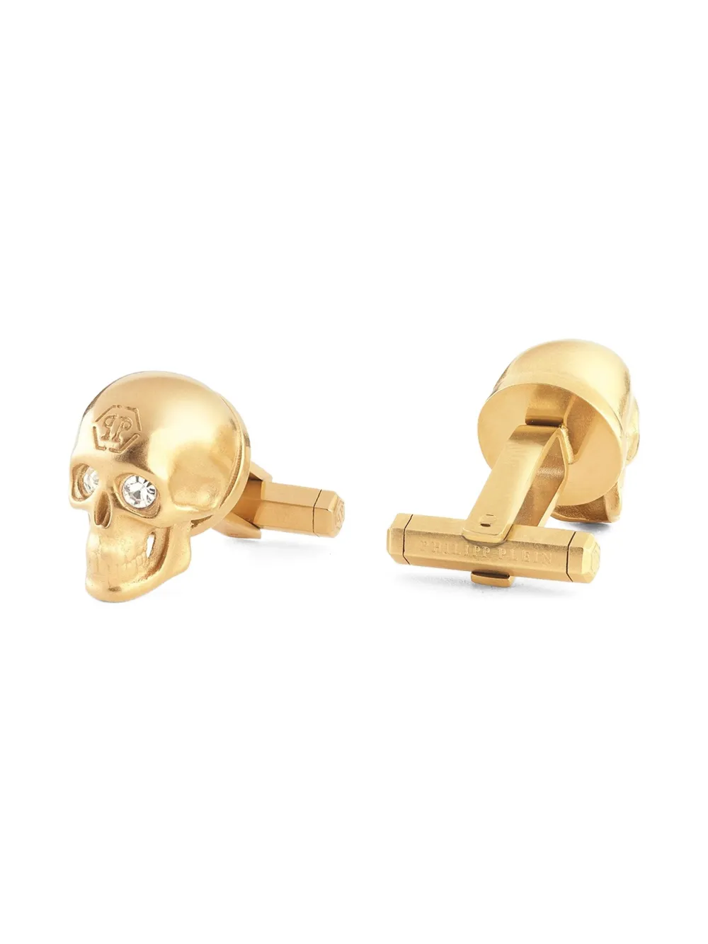 Philipp Plein Skull Cufflinks In Pattern