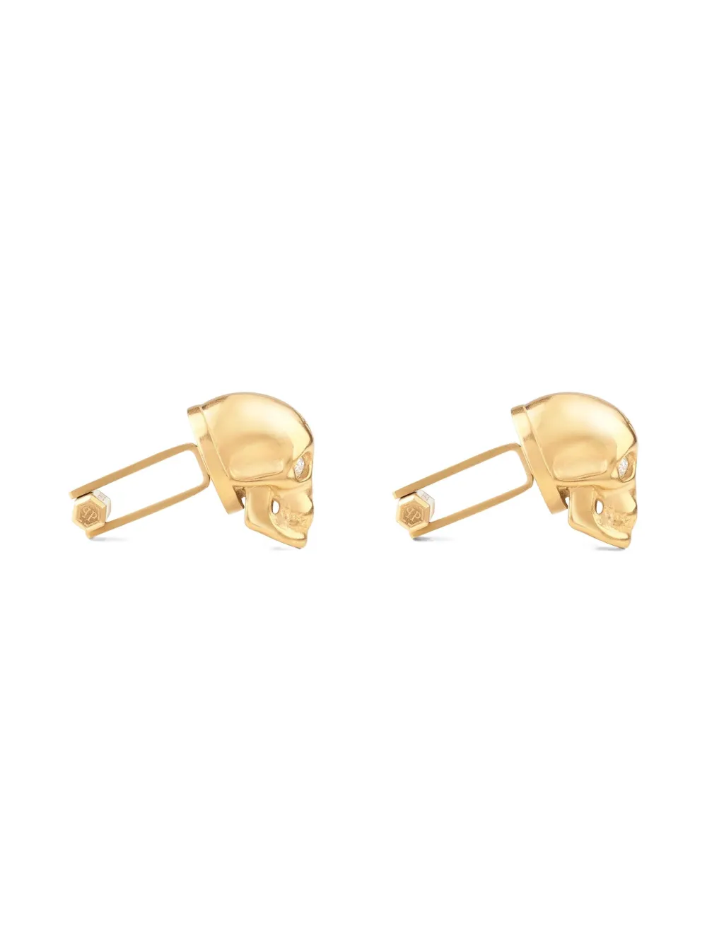 Philipp Plein Skull Cufflinks In Pattern