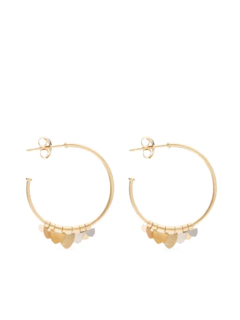 Sia Taylor 18kt gold small Rainbow Flutter earrings