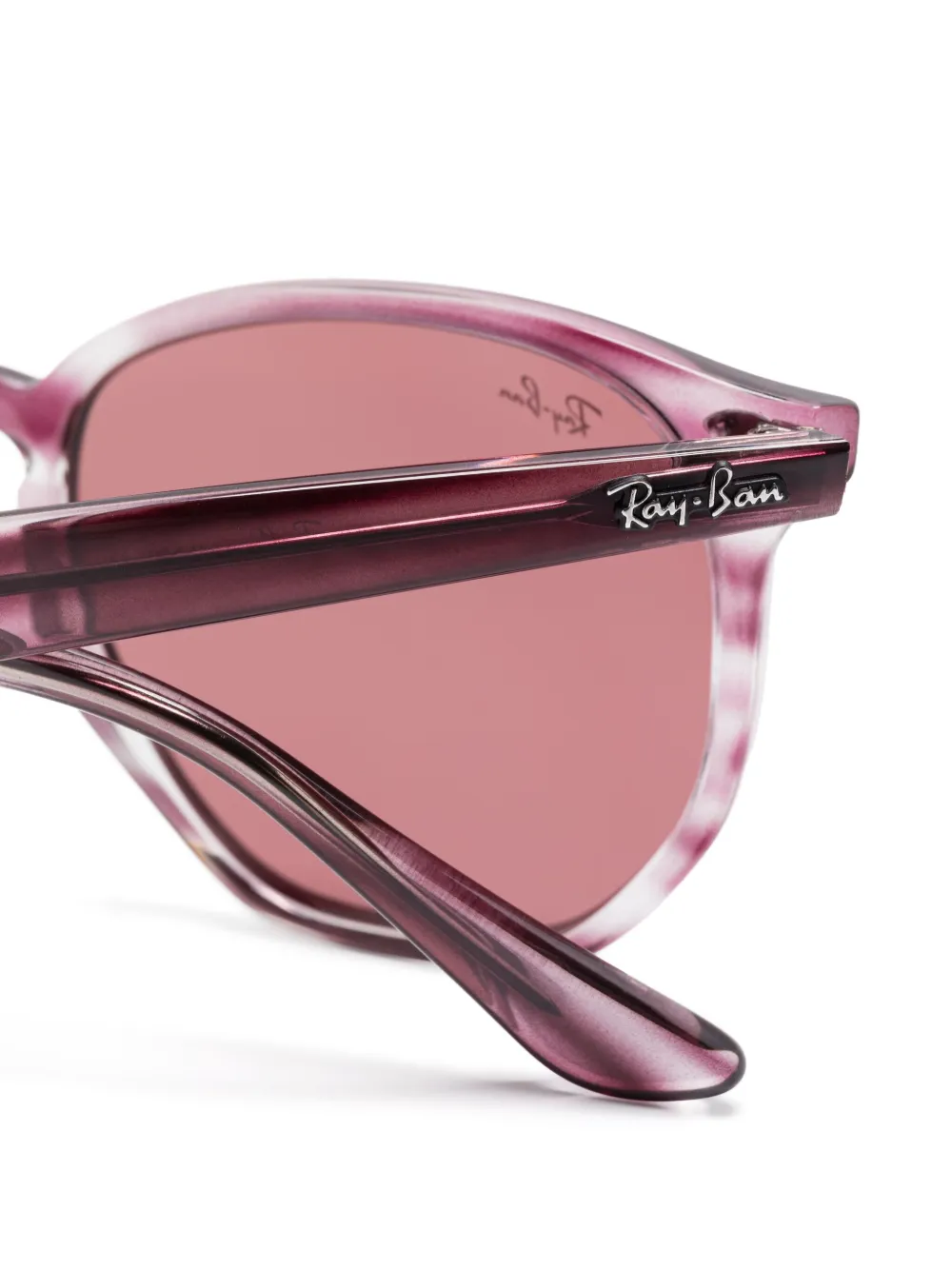 Ray-Ban Zonnebril met vierkant montuur Paars