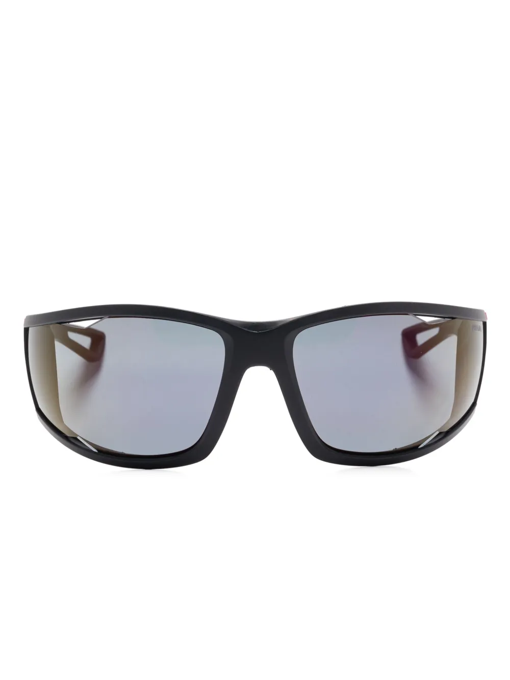 Prada Eyewear Linea Rossa zonnebril Zwart