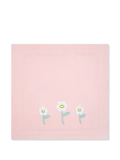 Stella McCartney Kids motif-embroidered blanket 