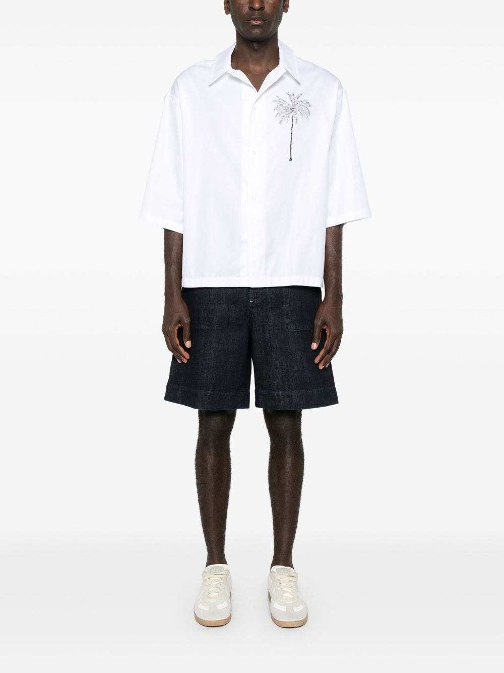 Jacquemus Le Short De-Nîmes shorts - Blauw