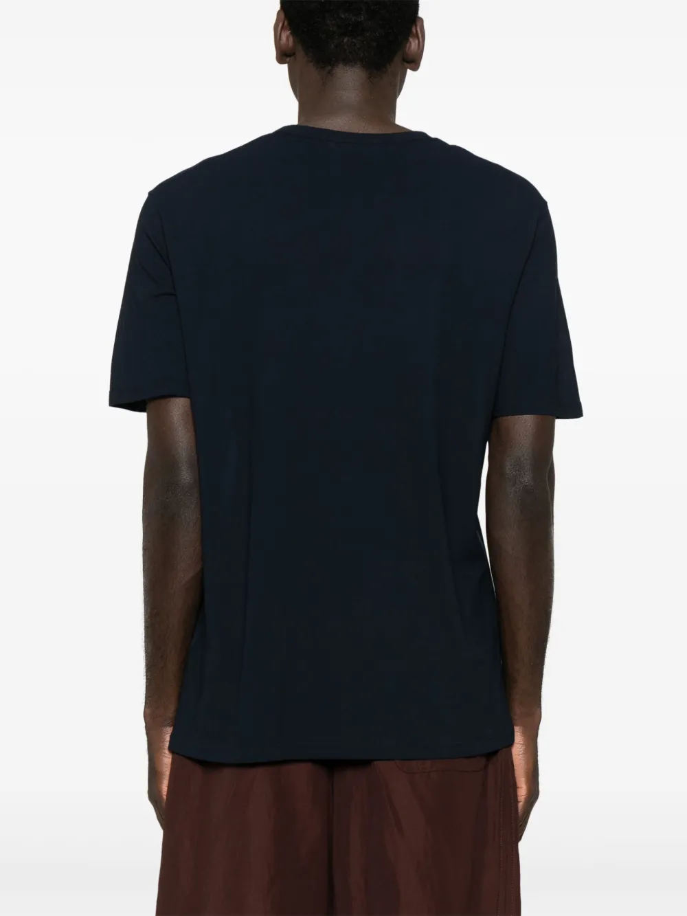 Jil Sander Katoenen crêpe T-shirt Blauw