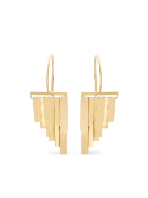Sia Taylor 18kt yellow gold Tiny Rainfall earrings