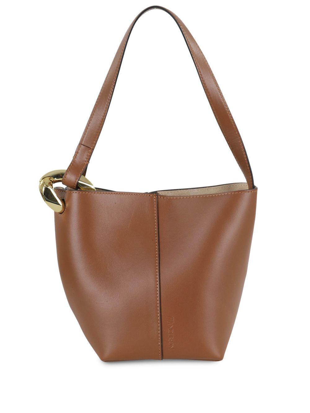 JW Anderson Kleine Corner bucket-tas Bruin