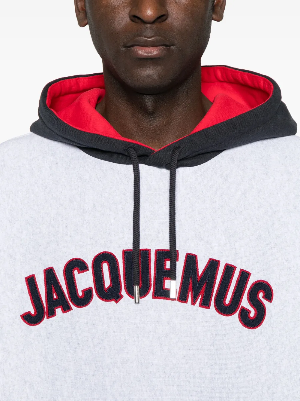 Jacquemus Le Hoodie Baseball hoodie Grijs