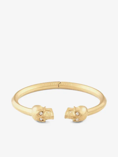 Philipp Plein pulsera con motivo Skull