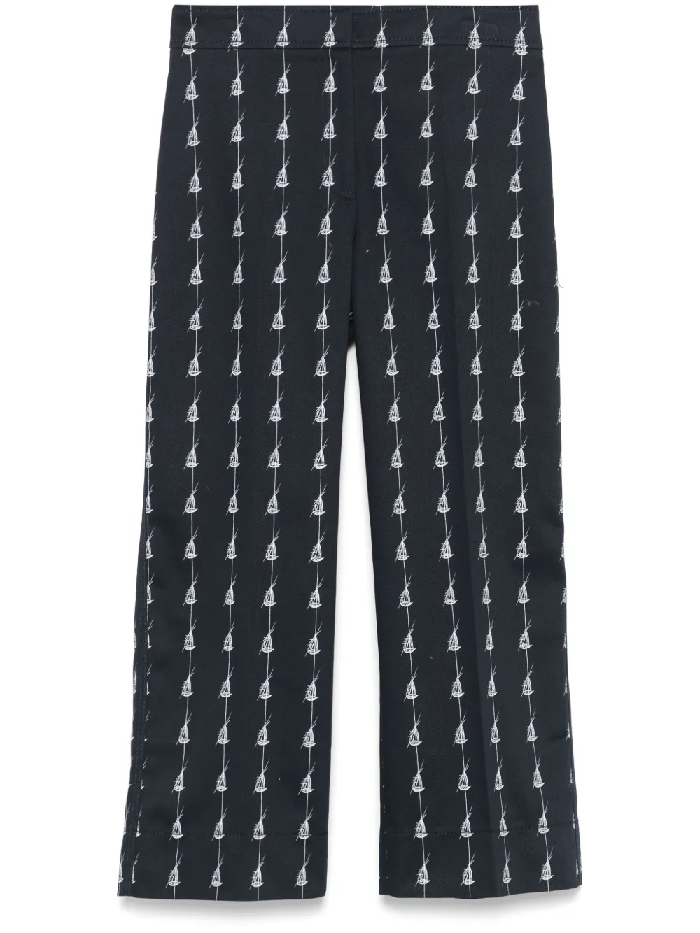 printed trousers