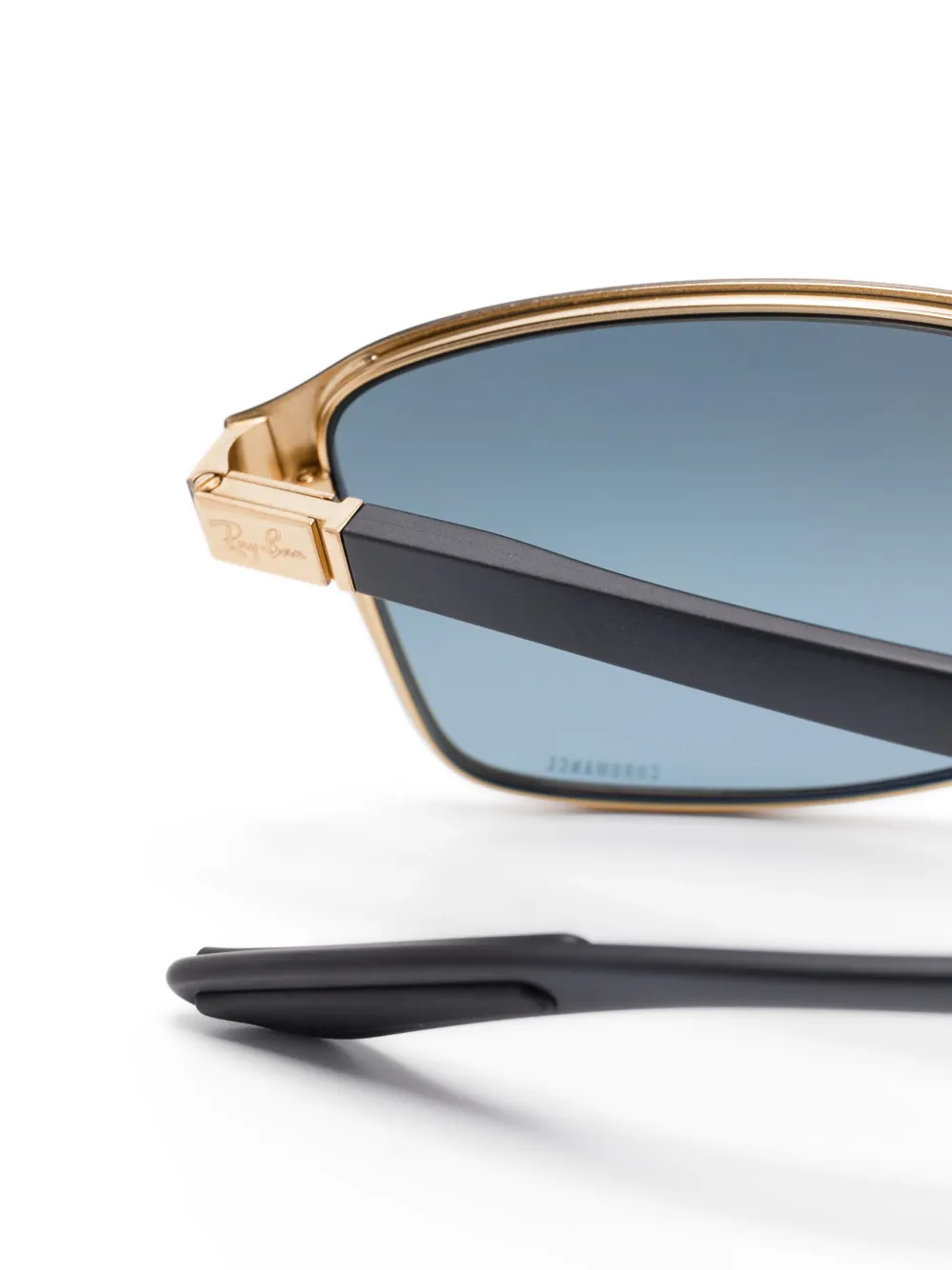 Ray-Ban RB3721CH Chromance zonnebril Zwart