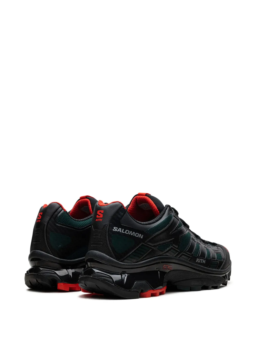 Salomon x Kith XT-4K "Kithmas Black" sneakers Zwart