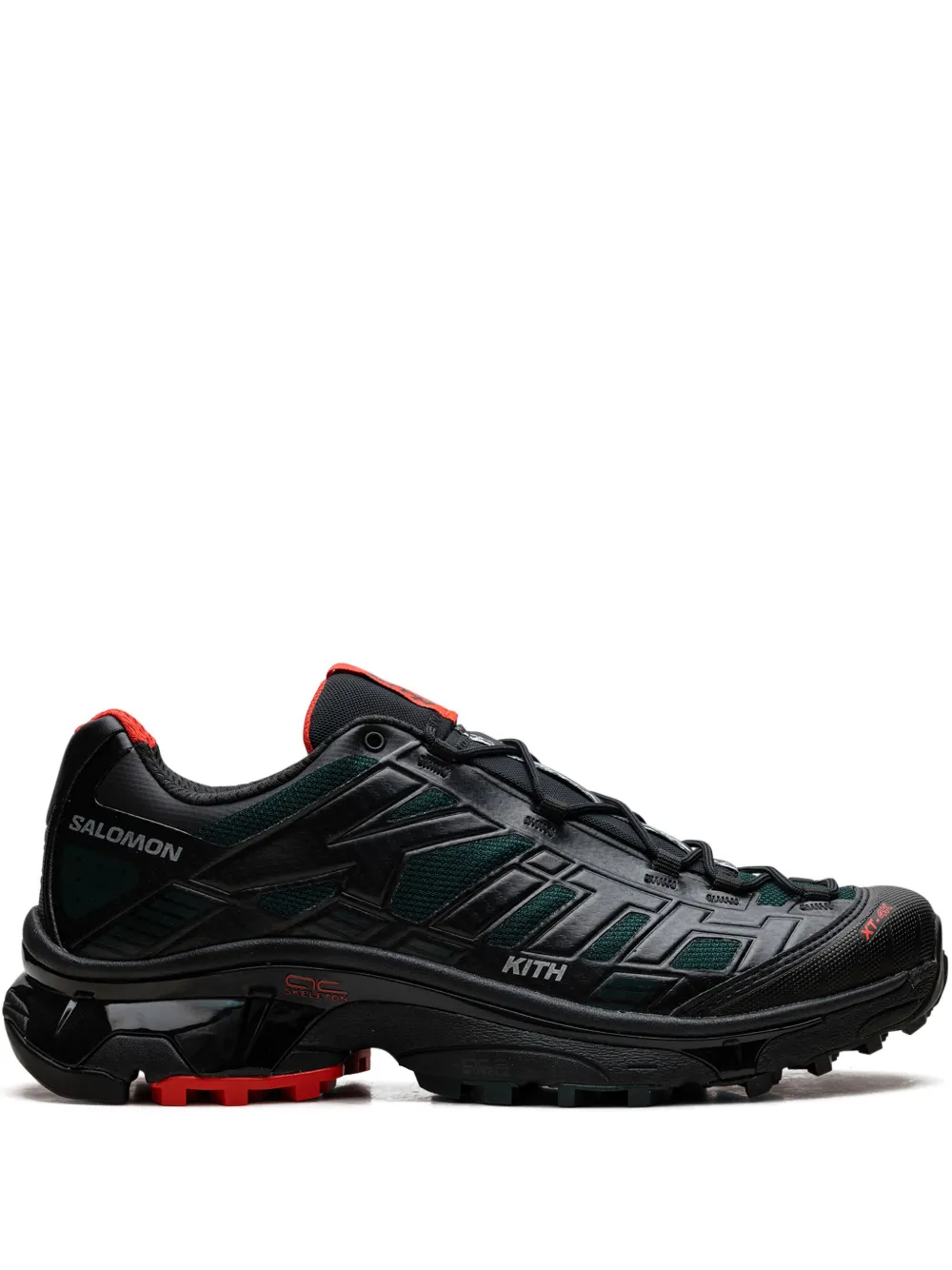 Salomon x Kith XT-4K "Kithmas Black" sneakers Zwart